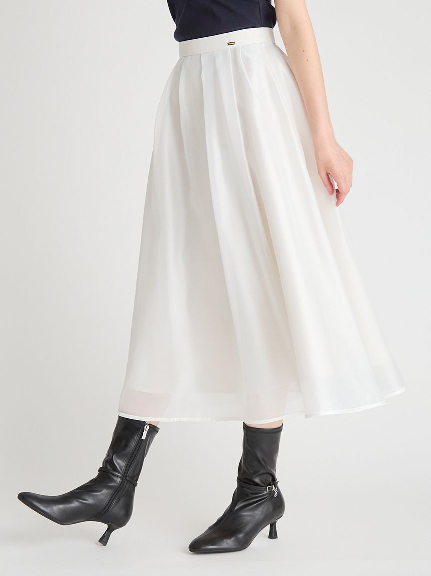 CELFORD「シア―フレアスカート」|スカート|