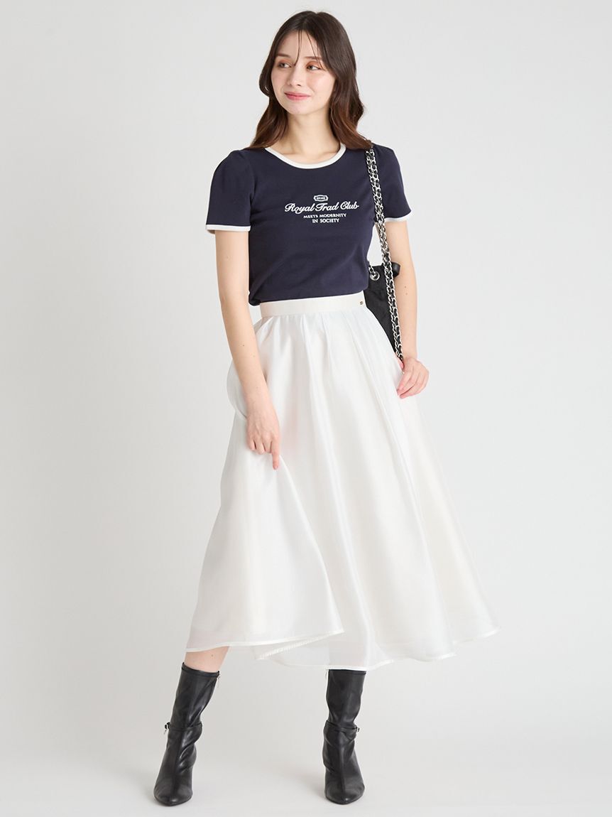 CELFORD「シア―フレアスカート」|スカート|