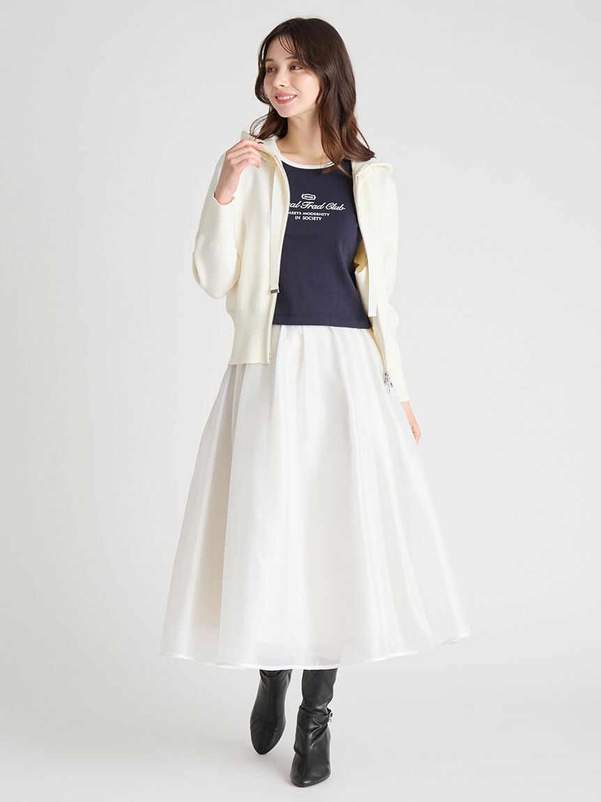 CELFORD「シア―フレアスカート」|スカート|