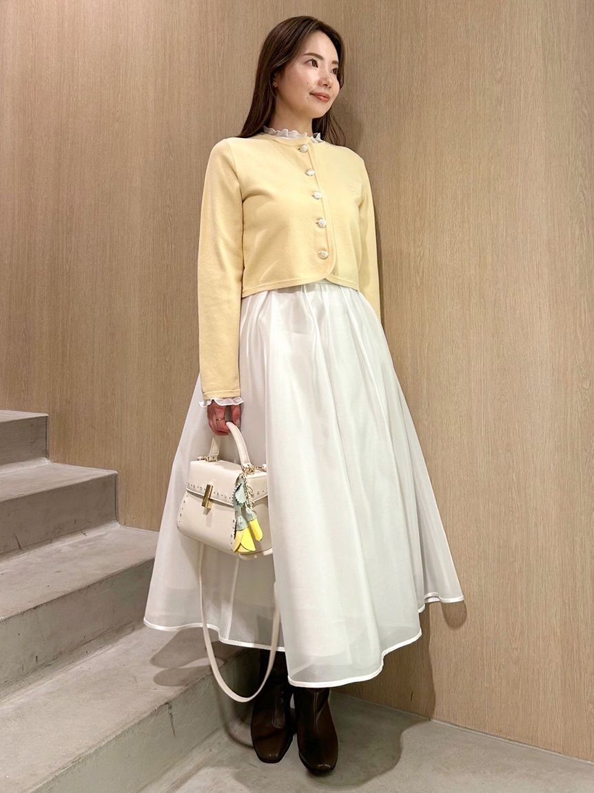 CELFORD「シア―フレアスカート」|スカート|