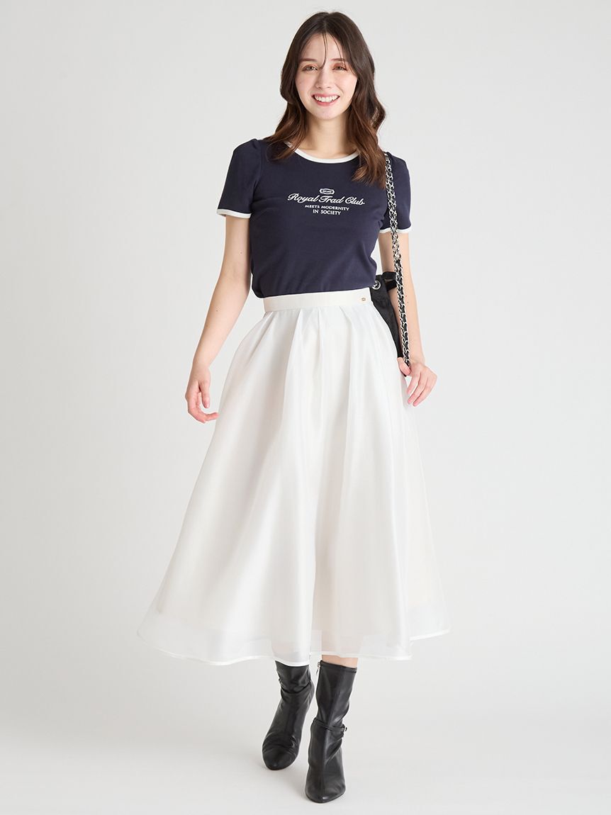 CELFORD「シア―フレアスカート」|スカート|