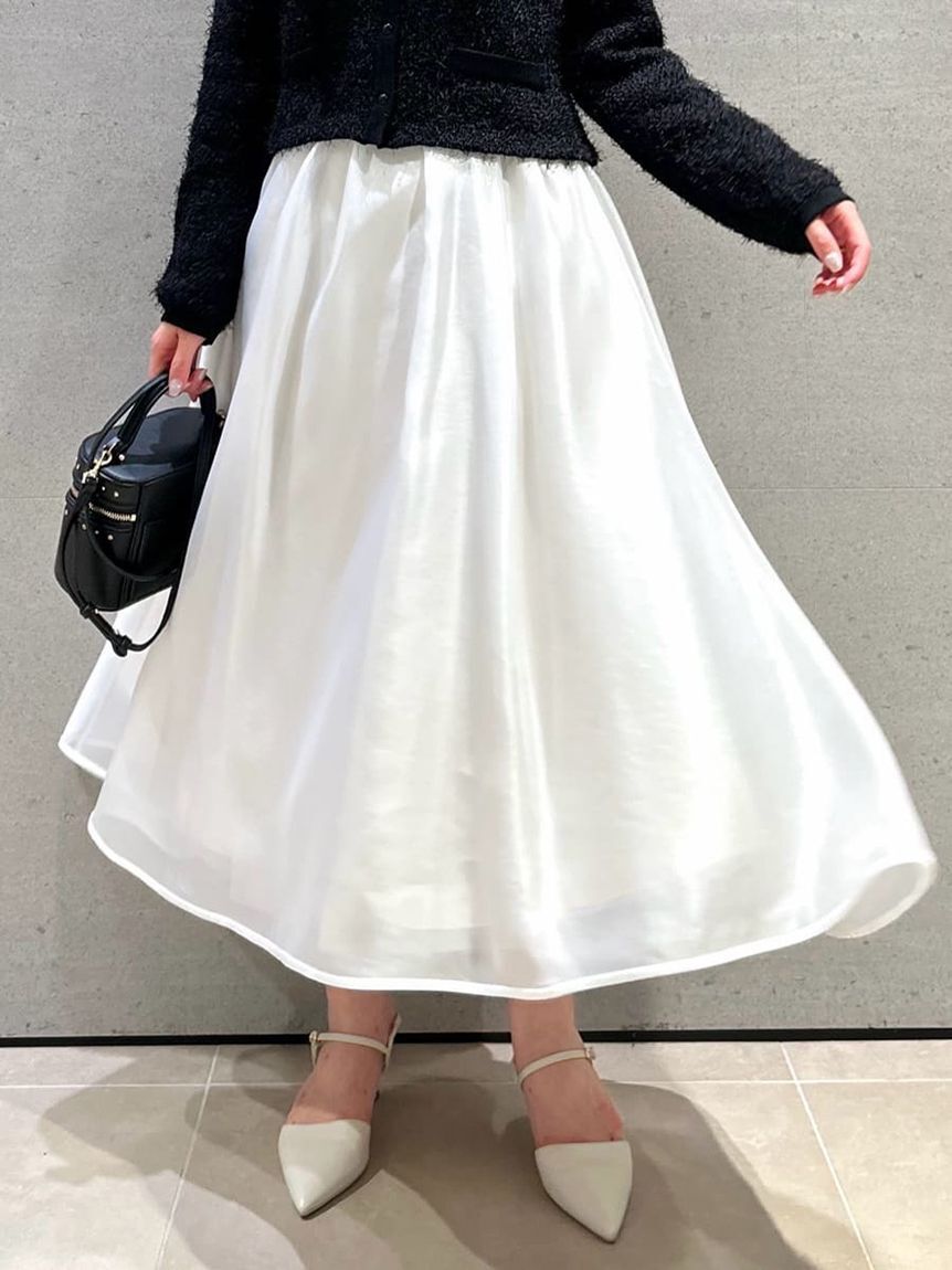 CELFORD「シア―フレアスカート」|スカート|