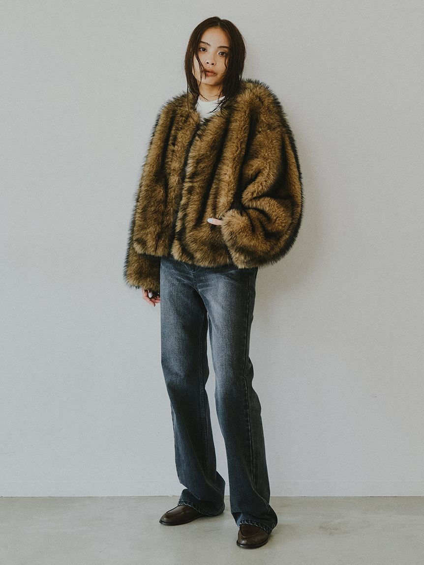styling/「ミックスファーコート」|その他|