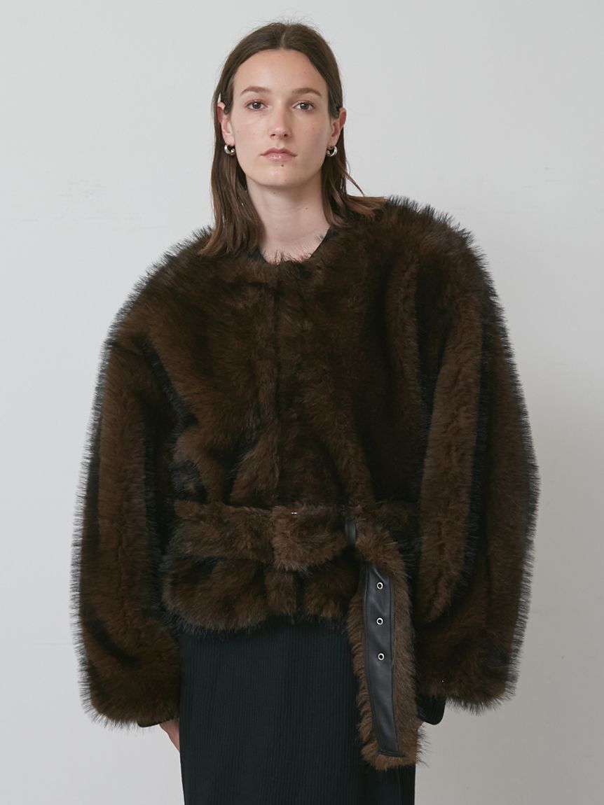 styling/「ミックスファーコート」|その他|