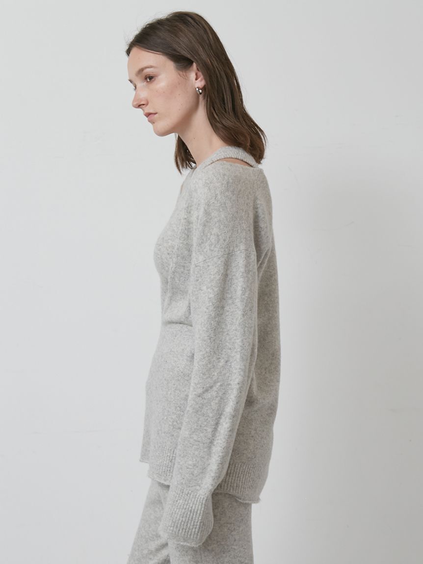 styling/「【セットアップ対応】Ｖネックニットトップス」|ニット・セーター|