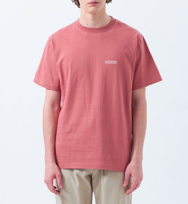 MACKINTOSH PHILOSOPHY「【WEB&一部店舗】5.6oz クルーネックロゴTシャツ」|Tシャツ・カットソー|