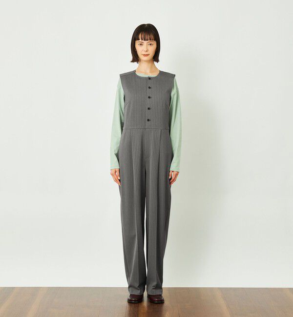 MACKINTOSH PHILOSOPHY「GREY LABEL ノーカラージャンプスーツ」|ワンピース|