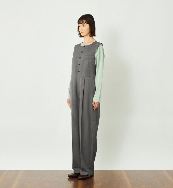 MACKINTOSH PHILOSOPHY「GREY LABEL ノーカラージャンプスーツ」|ワンピース|