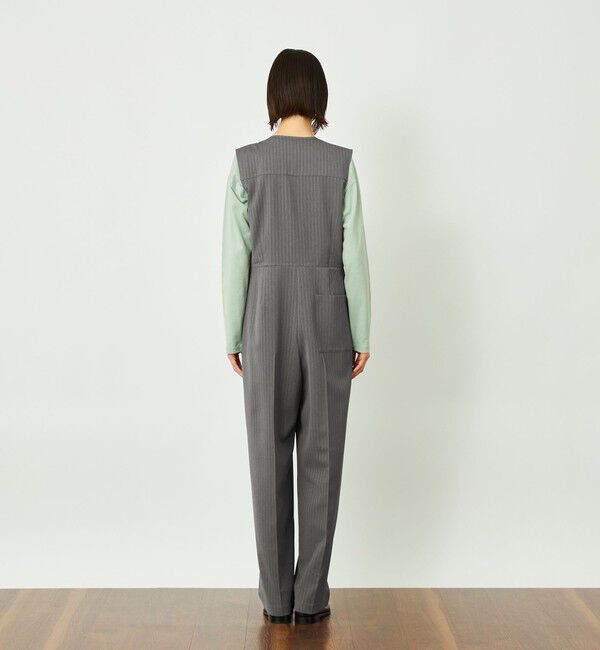 MACKINTOSH PHILOSOPHY「GREY LABEL ノーカラージャンプスーツ」|ワンピース|