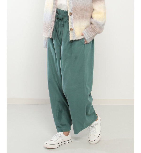 Lbc with Life「ベロアコールウエストシャーリングパンツ」|その他|