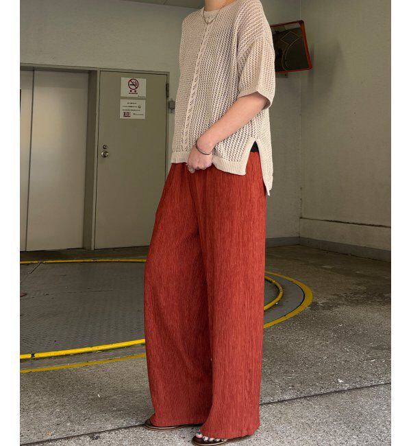 Lbc with Life「エアプリーツワイドイージーパンツ」|その他|