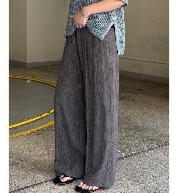 Lbc with Life「エアプリーツワイドイージーパンツ」|その他|