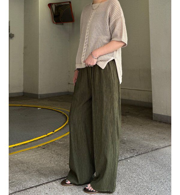 Lbc with Life「エアプリーツワイドイージーパンツ」|その他|