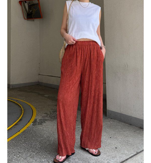 Lbc with Life「エアプリーツワイドイージーパンツ」|その他|