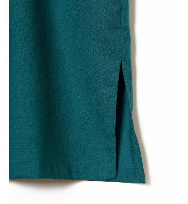 Lbc with Life「リネン混サックワンピース」|ワンピース|