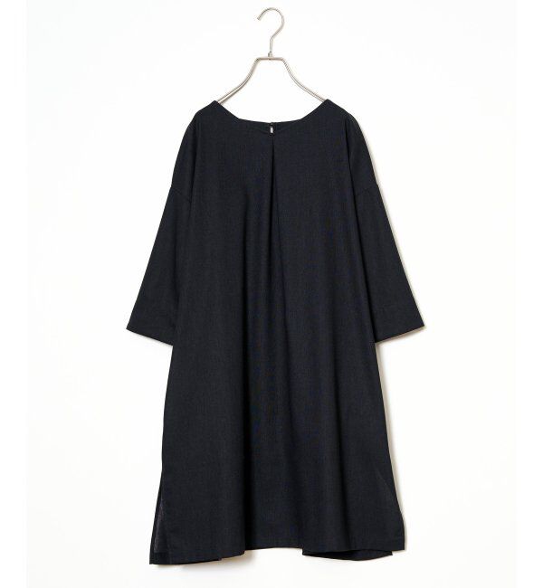 Lbc with Life「リネン混サックワンピース」|ワンピース|