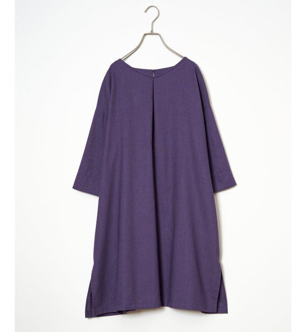 Lbc with Life「リネン混サックワンピース」|ワンピース|
