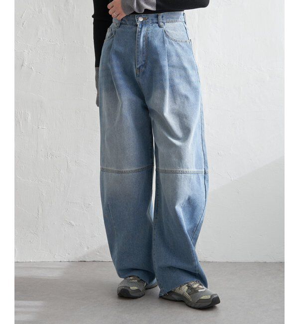 VENCE share style「タックコクーンワイドパンツ」|その他|