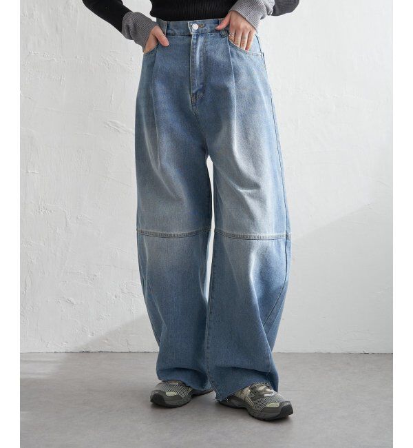 VENCE share style「タックコクーンワイドパンツ」|その他|