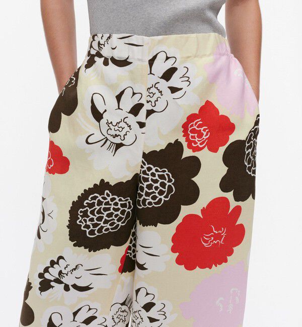 Marimekko「Muotti Pioni パンツ」|チノ|