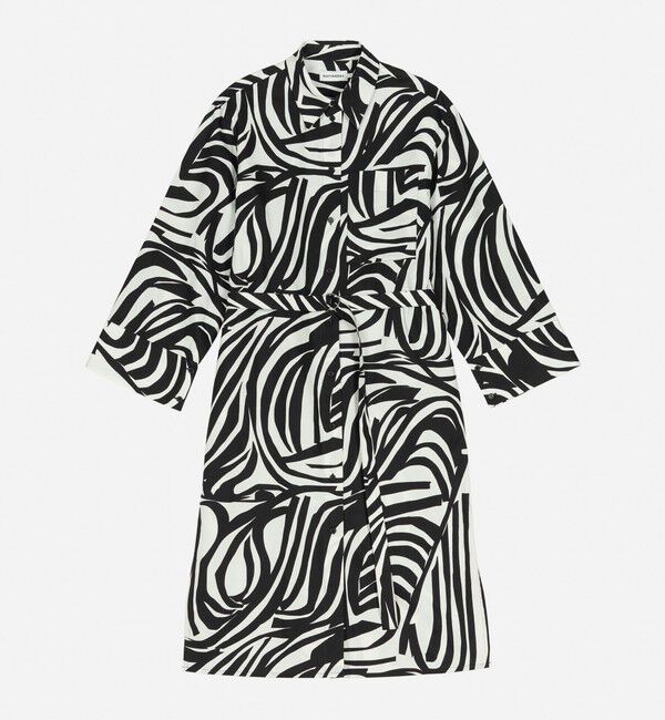 Marimekko「Jalki Jokuraita ワンピース」|ワンピース|