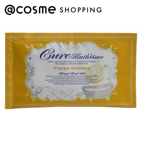  「Cure Cureバスタイム フレッシュオレンジの香り (20g)」|入浴剤・バスグッズ|その他