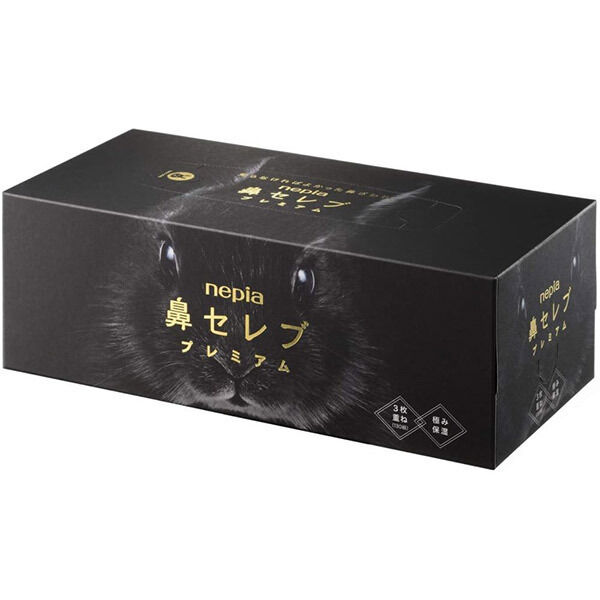  「ネピア 鼻セレブティシュ プレミアム ボックスティシュ (390枚)」|その他|
