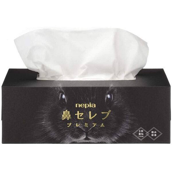  「ネピア 鼻セレブティシュ プレミアム ボックスティシュ (390枚)」|その他|