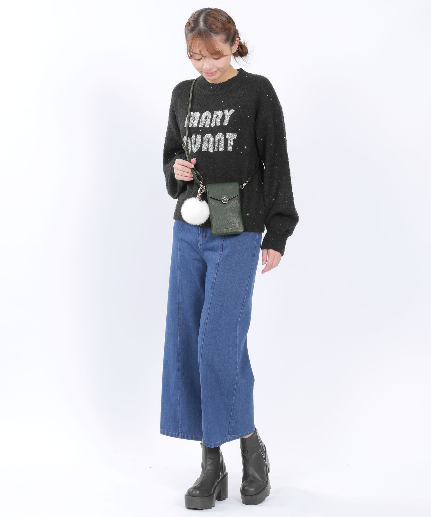 MARY QUANT「エポデイジーエンベロープ モバイルショルダー」|ショルダー・メッセンジャー|