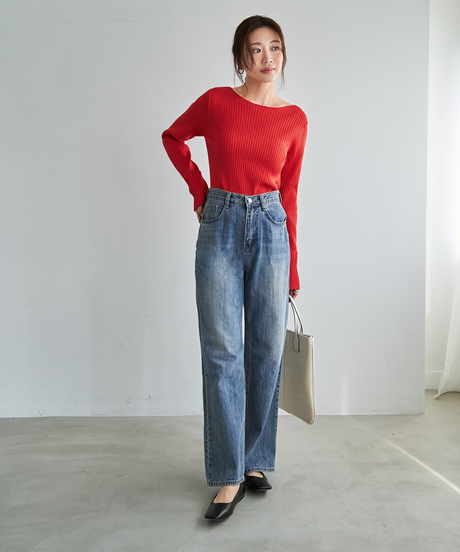 STYLE DELI「ブリーチストレートデニム」|デニム|