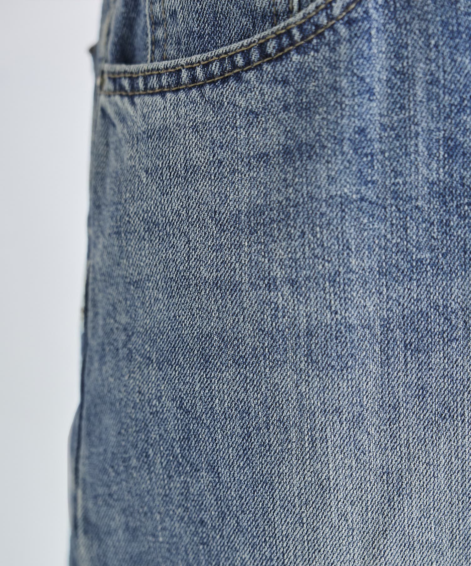 STYLE DELI「ブリーチストレートデニム」|デニム|