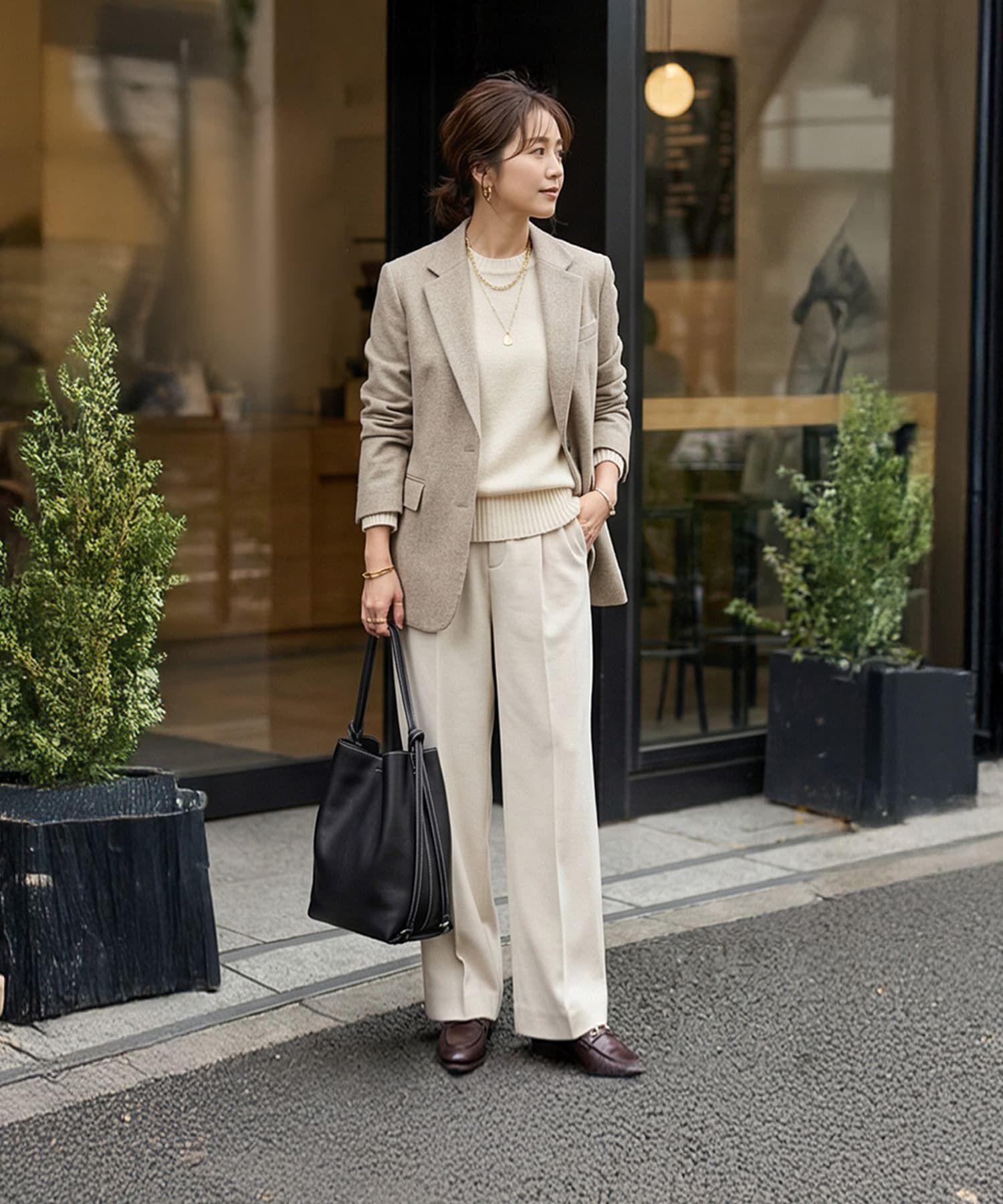 STYLE DELI「【DELI by】2WAYリアルレザードローストリングバッグ」|ショルダー・メッセンジャー|