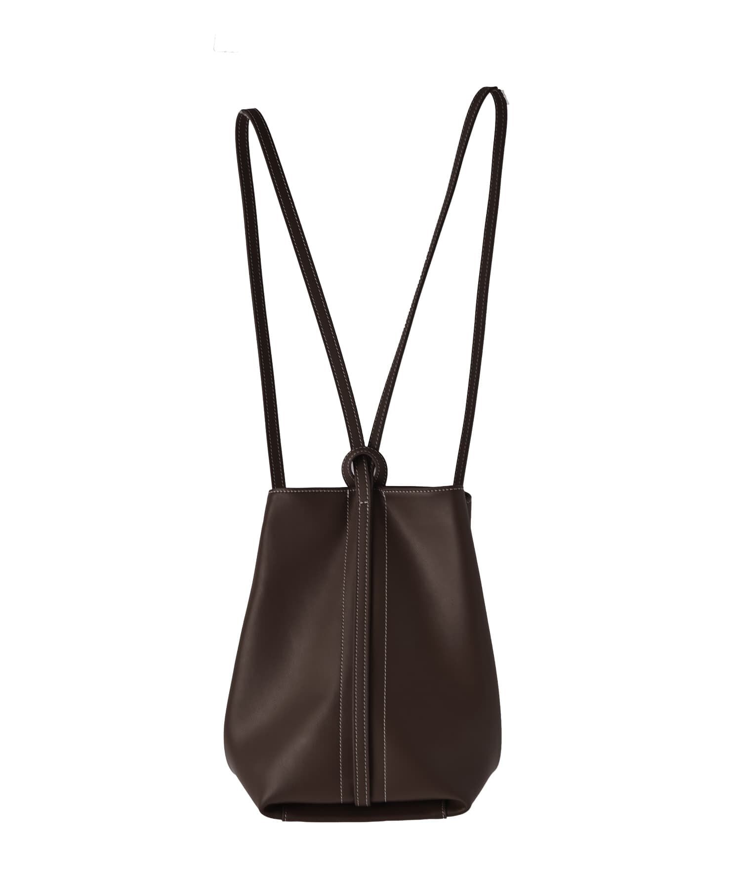 STYLE DELI「【DELI by】2WAYリアルレザードローストリングバッグ」|ショルダー・メッセンジャー|