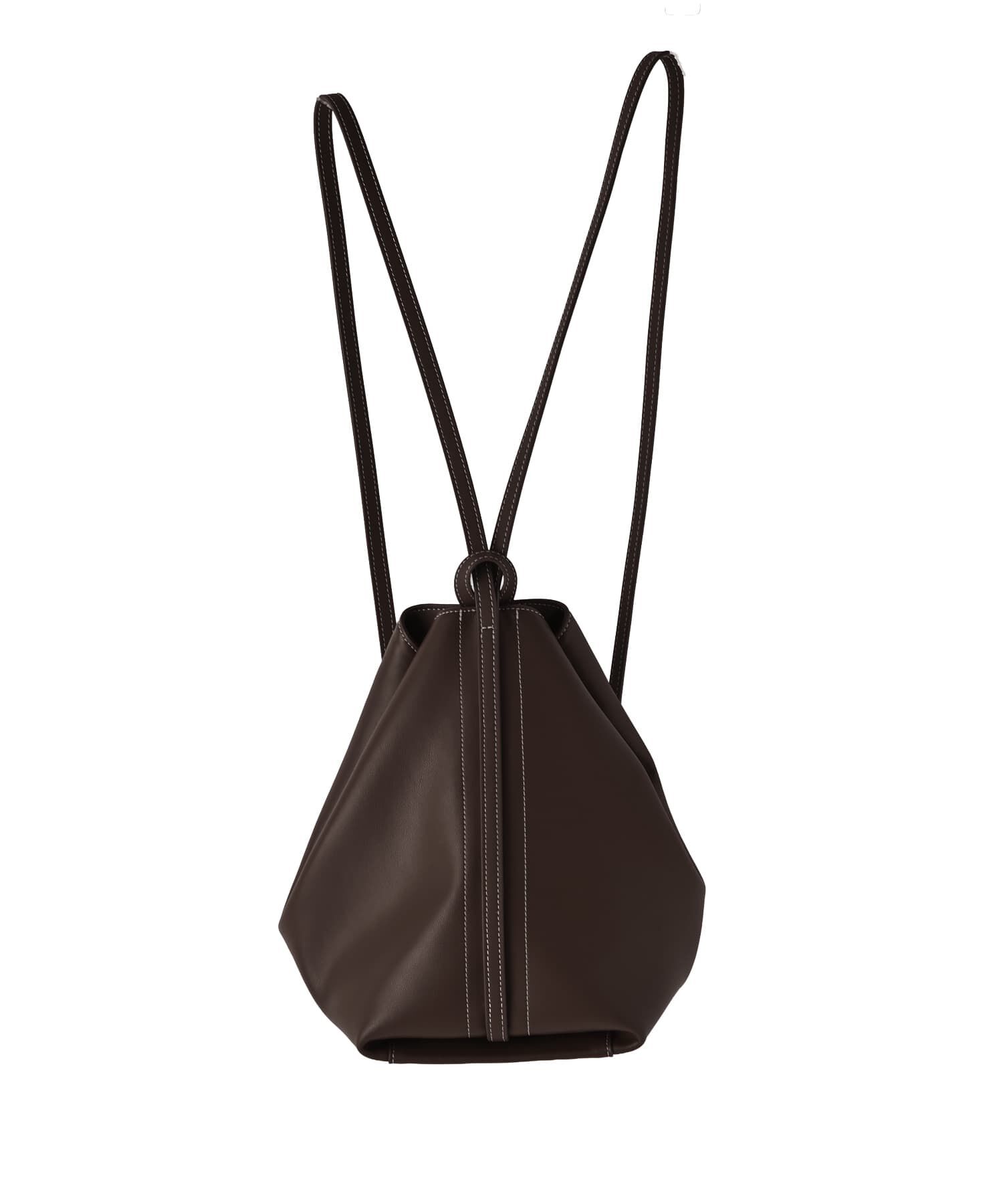 STYLE DELI「【DELI by】2WAYリアルレザードローストリングバッグ」|ショルダー・メッセンジャー|