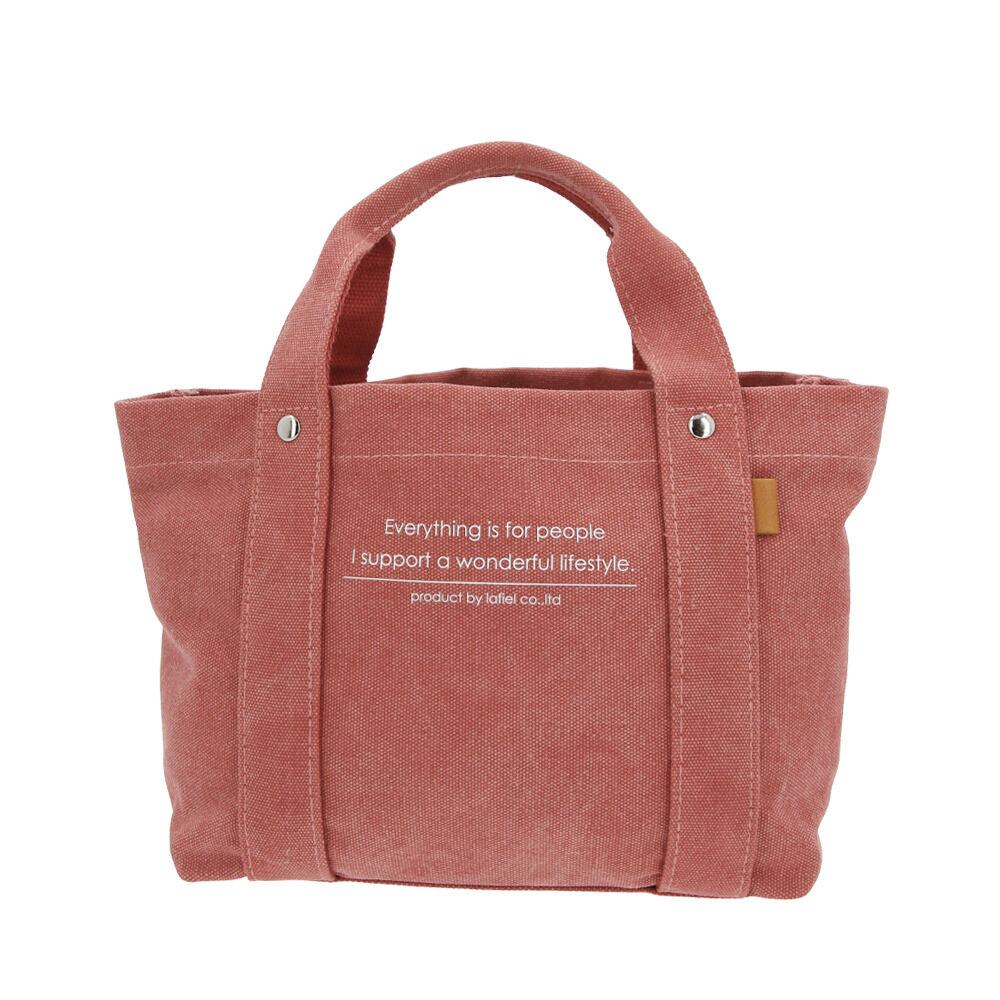 BACKYARD FAMILY「キャンバス トート ミニ 通販 レディース トートバッグ サブバッグ ミニバッグ かばん バッグ」|トートバッグ|レッド1
