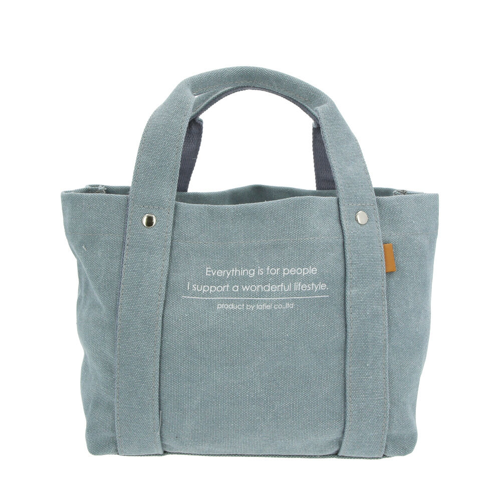 BACKYARD FAMILY「キャンバス トート ミニ 通販 レディース トートバッグ サブバッグ ミニバッグ かばん バッグ」|トートバッグ|ブルー2