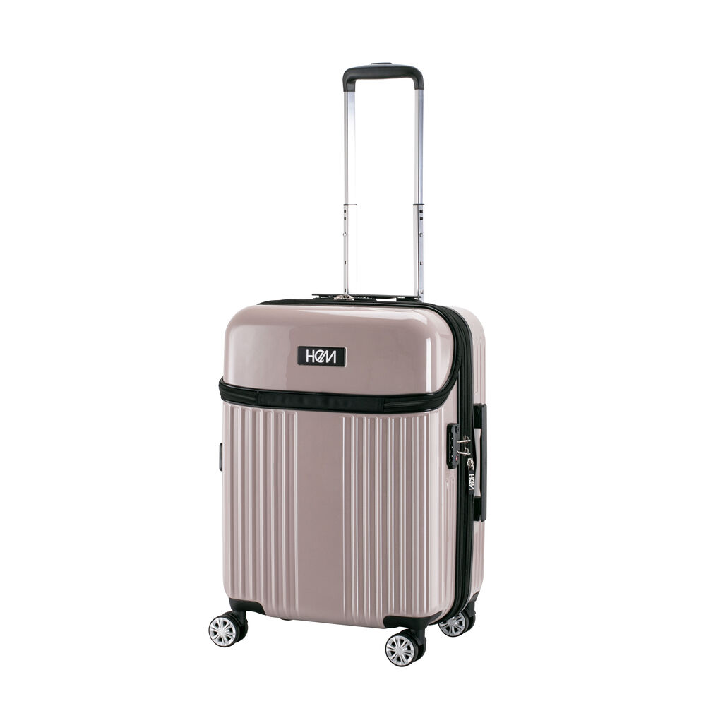 BACKYARD FAMILY「HeM スーツケース ヘム リム 39-507 通販 キャリーバッグ キャリーケース 機内持ち込み」|キャリーケース|ブラウン1
