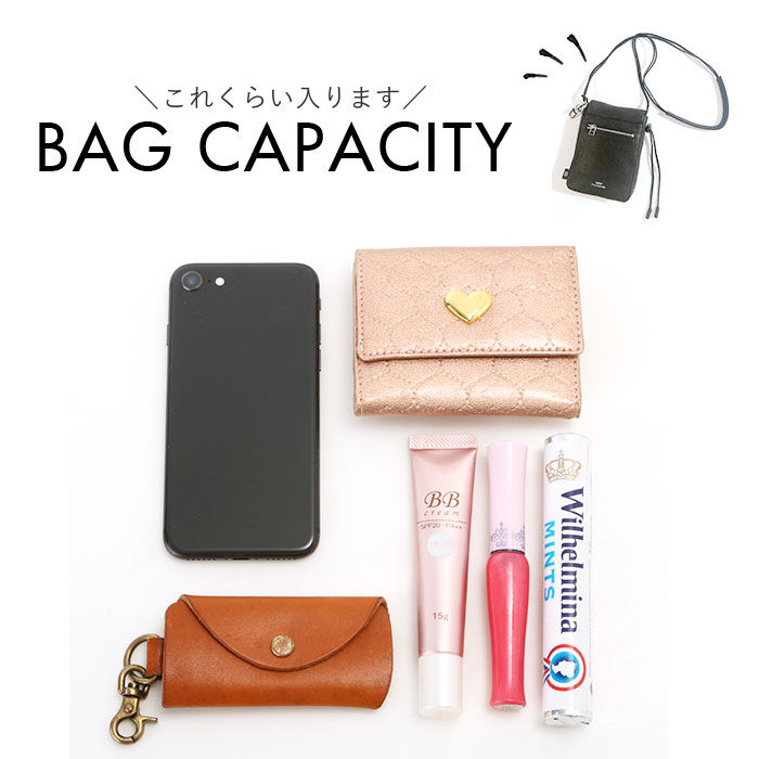 BACKYARD FAMILY「waku ワク スマホショルダー WK-0003 通販 スマホショルダーバッグ」|ショルダー・メッセンジャー|