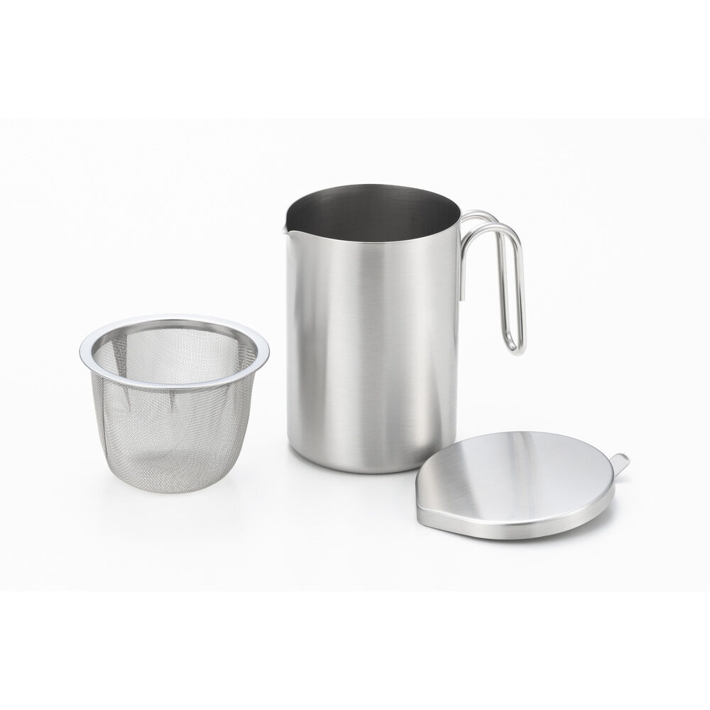 BACKYARD FAMILY「オイルポット 小さめ 通販 日本製 小さいオイルポット 油こし器 小ぶり 300ml リサイクル」|その他|シルバー1