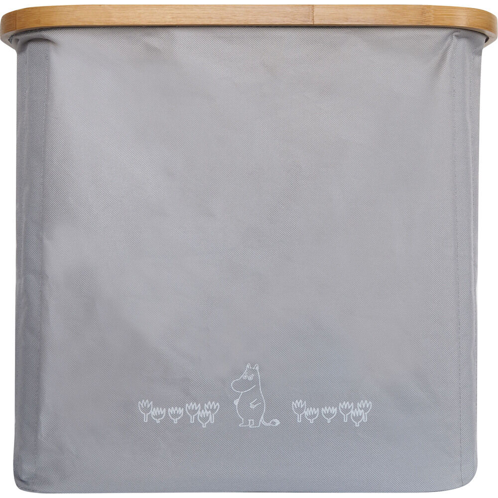 BACKYARD FAMILY「収納かご おしゃれ M 通販 ランドリーバスケット かご 収納ケース バスケット カゴ 洗濯かご」|その他|グレー2