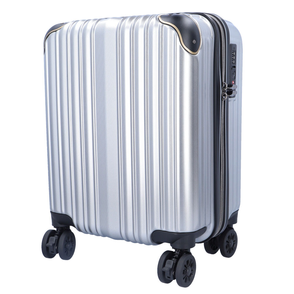 BACKYARD FAMILY「ワイズリー スーツケース 338-2400 通販 キャリーケース キャリーバッグ 旅行カバン」|キャリーケース|シルバー2