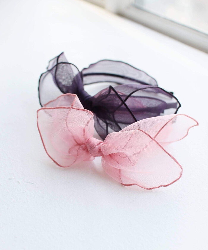 BACKYARD FAMILY「Rora カチューシャ 通販 リボン チュール 48382102 髪飾り ヘッドドレス 子供」|その他|