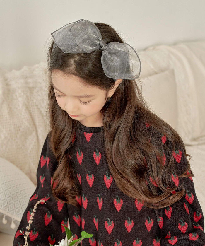 BACKYARD FAMILY「Rora カチューシャ 通販 リボン チュール 48382102 髪飾り ヘッドドレス 子供」|その他|