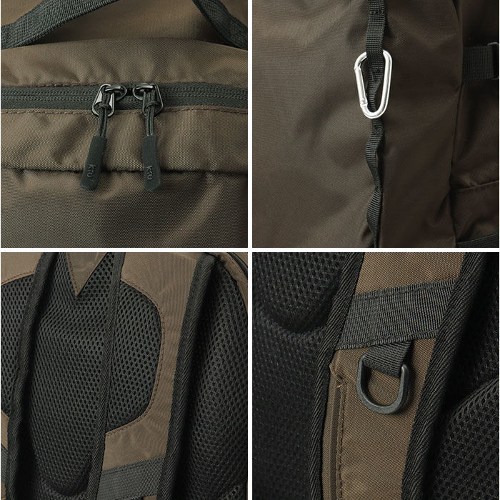 KiU「バックパック 大容量 通販 リュック リュックサック 男女兼用 容量37L バッグ かばん」|リュック|