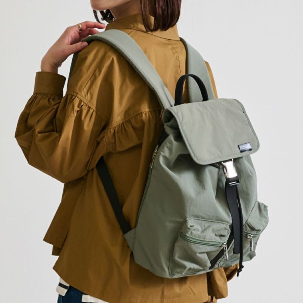 BACKYARD FAMILY「リズデイズ リュック 通販 LIZDAYS バッグ Kacchirin リュックサック レディース」|リュック|グリーン1