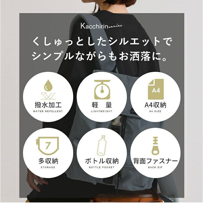 BACKYARD FAMILY「リズデイズ リュック 通販 LIZDAYS バッグ Kacchirin リュックサック レディース」|リュック|