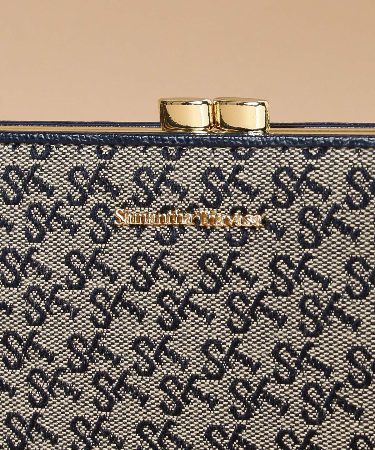 Samantha Thavasa「ST Jacquard 口金長財布」|財布|