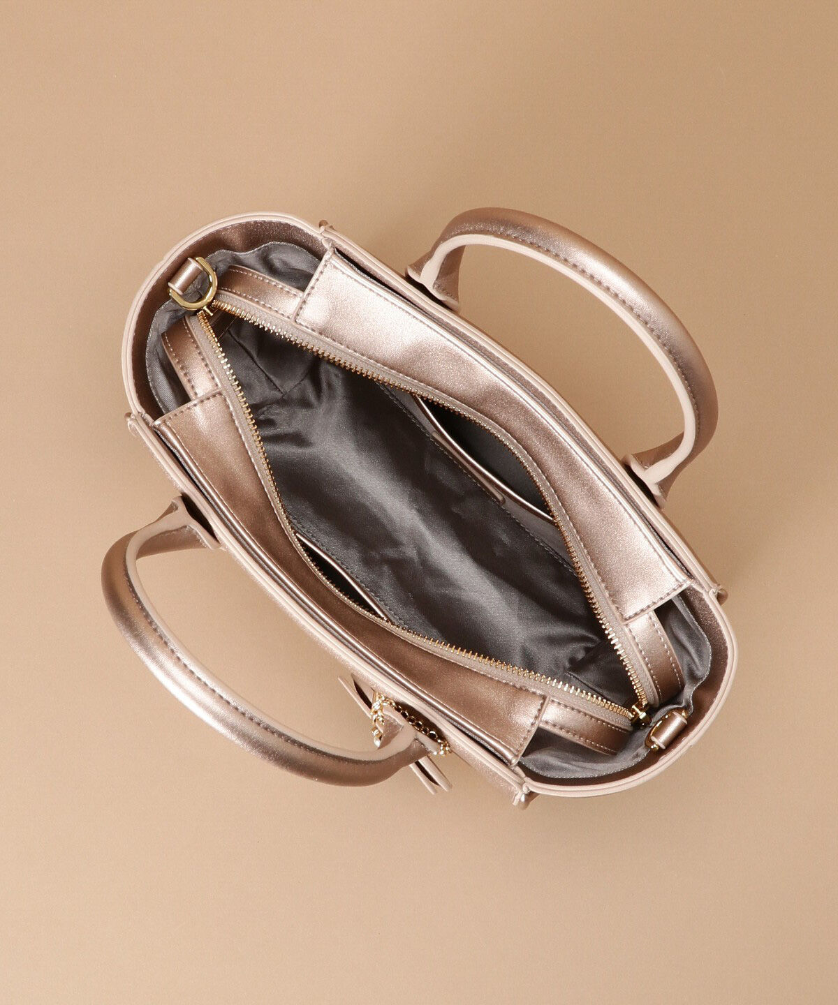 Samantha Thavasa「ミラーチャーム付きハンドバッグ」|ハンドバッグ|