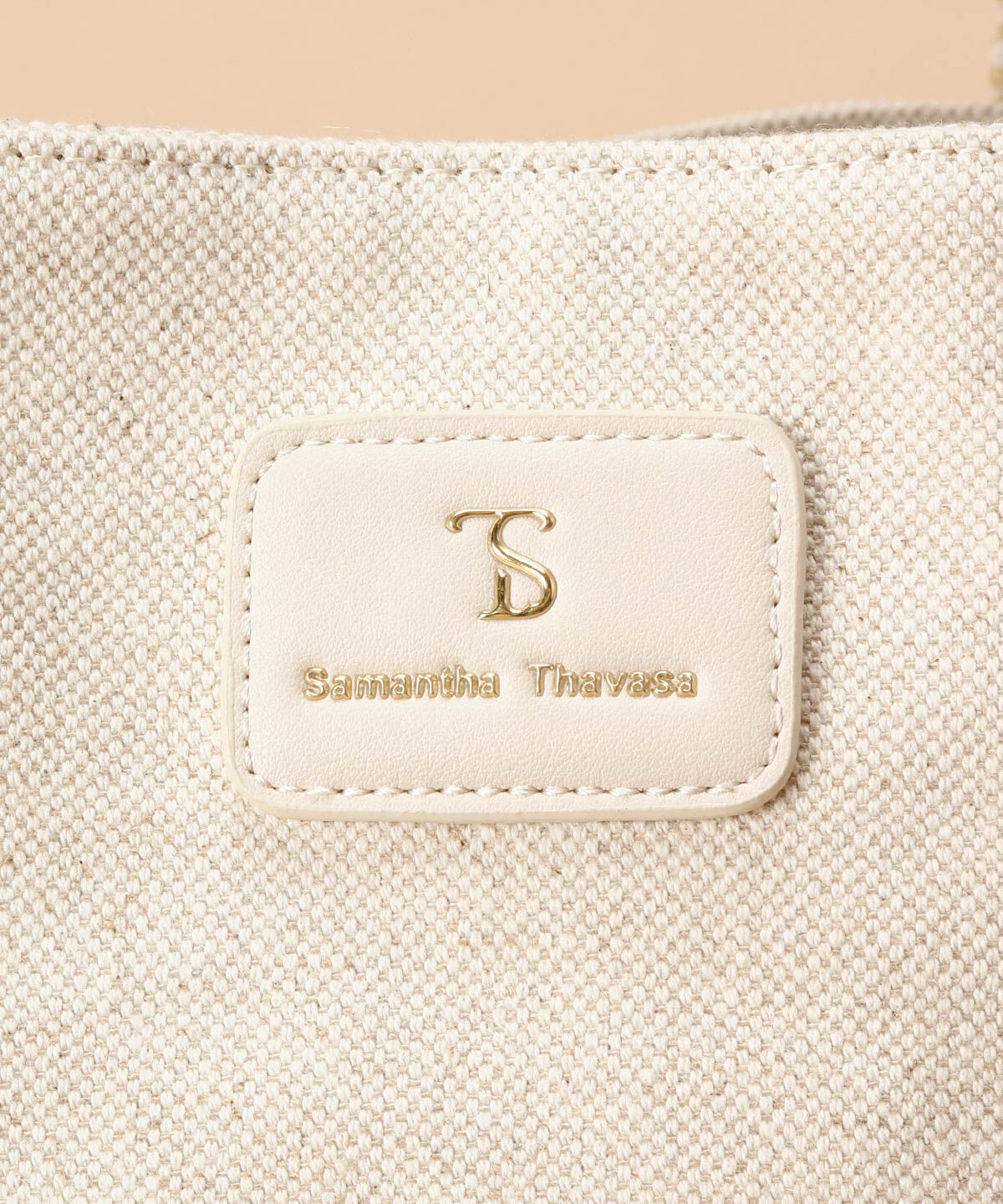 Samantha Thavasa「ロゴリネントートバッグ 大サイズ」|トートバッグ|