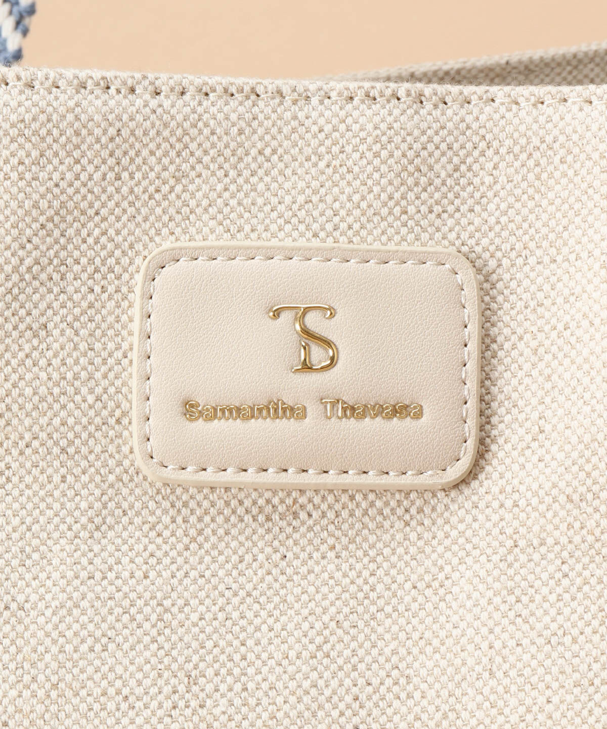 Samantha Thavasa「ロゴリネントートバッグ 大サイズ」|トートバッグ|